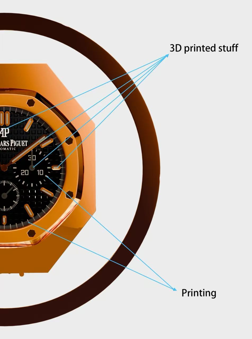 Luxury Octagonal Table  (47” Glass Top)