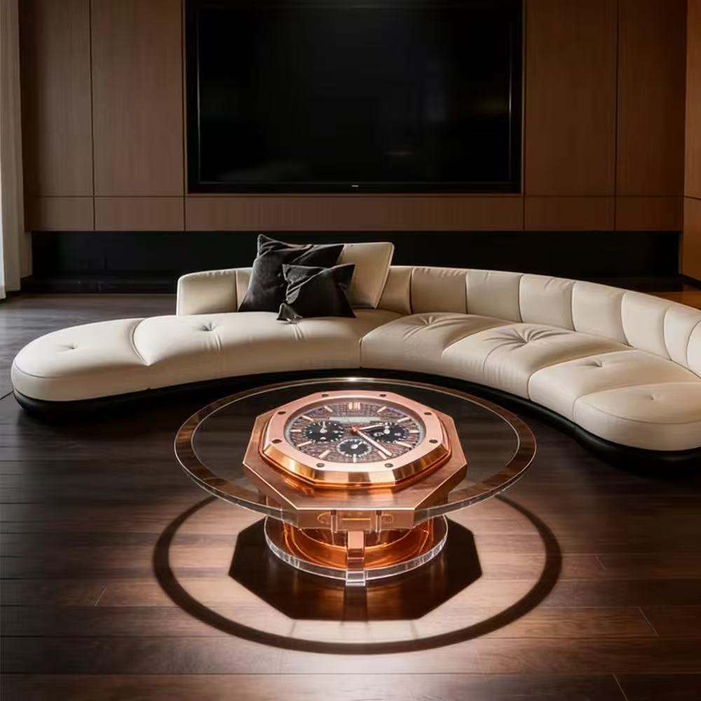 Luxury Octagonal Table  (47” Glass Top)