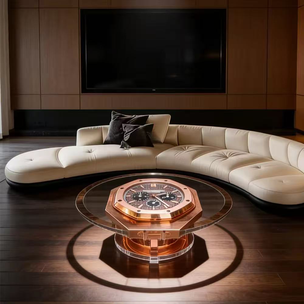 Luxury Octagonal Table  (47” Glass Top)